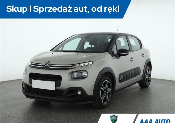 Citroen C3 cena 53000 przebieg: 81737, rok produkcji 2019 z Grodzisk Wielkopolski małe 211